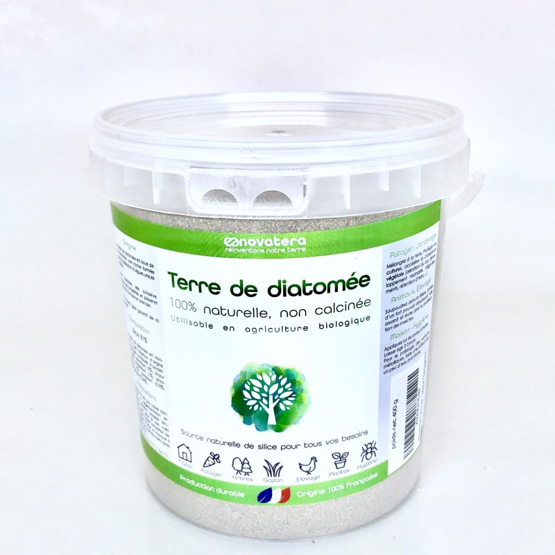 NOVATERA: Terre de diatomée naturelle 100% Française NOVATERA: Terre de diatomée naturelle 100% Française
